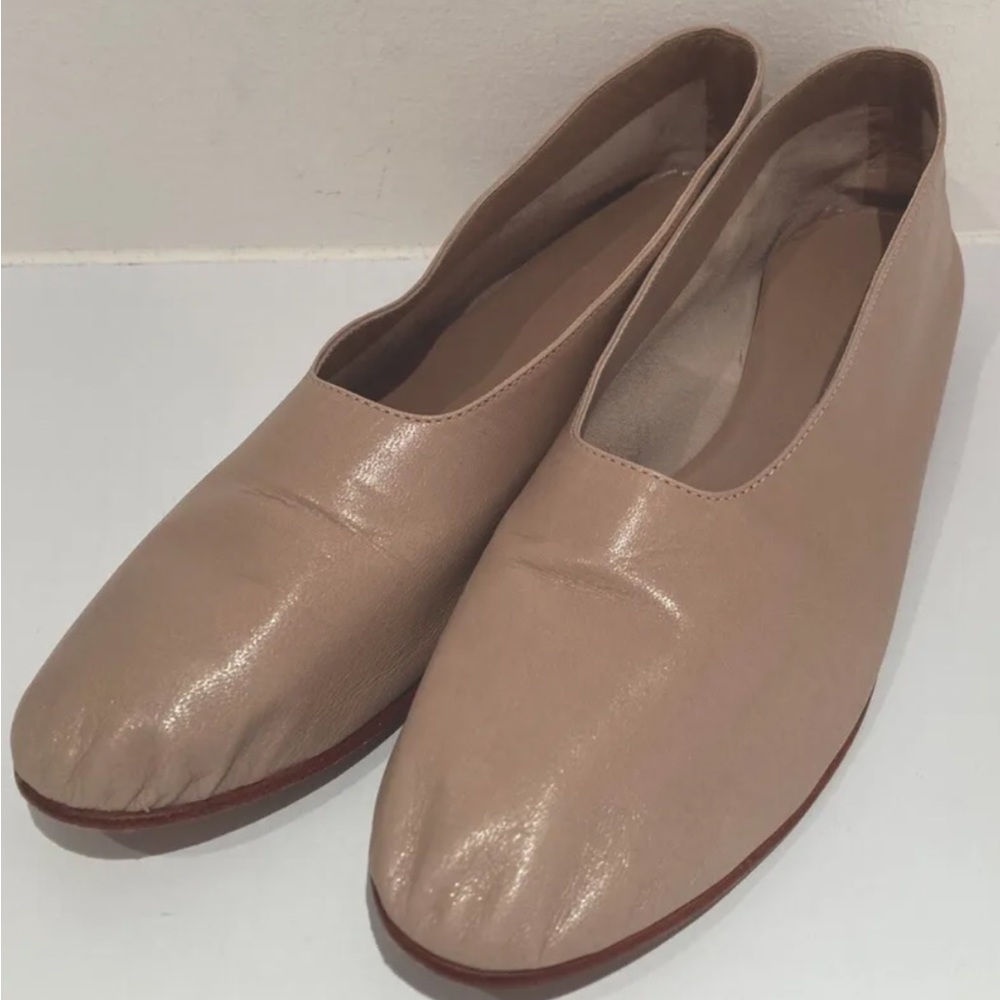 MARTINIANO Glove Coco
Leather Slip On Flats Shoes Size 39